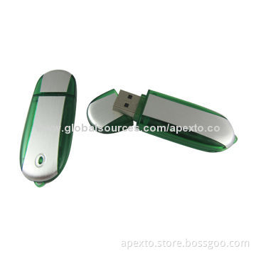 Fashionable USB Flash Sticks with LED Indicator Light , 2GB to 32GB Capacity, OEM and ODM Orders